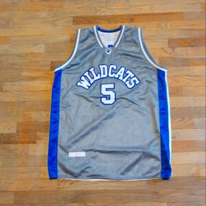 Kentucky Wildcats Jersey Reversible Gray White Embroidered #5 Martin Men’s XL